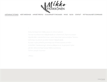 Tablet Screenshot of mpaakkonen.com